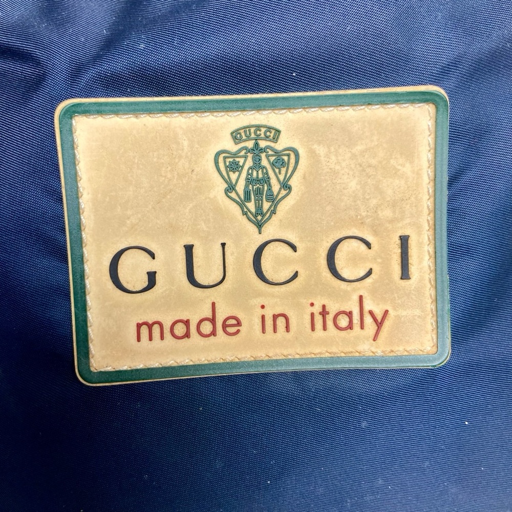 Vintage, Gucci, Rare Nylon, Red White and Blue Shoulder-Crossbody Bag - Picture 9 of 16